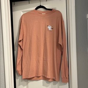 Simply Southern Peach Long Sleeve Shirt